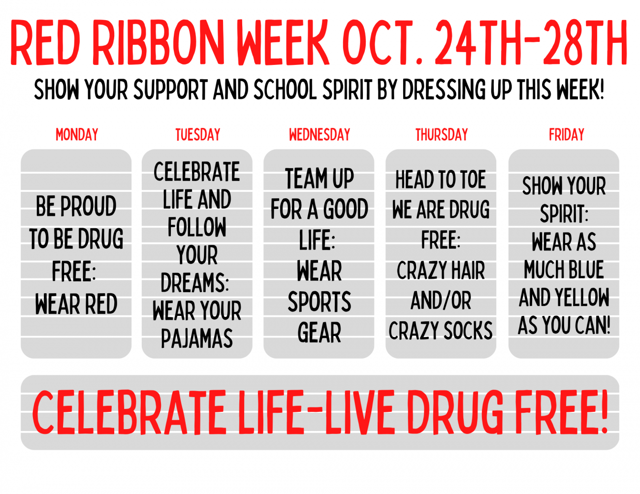 What Is Red Ribbon Week 2025